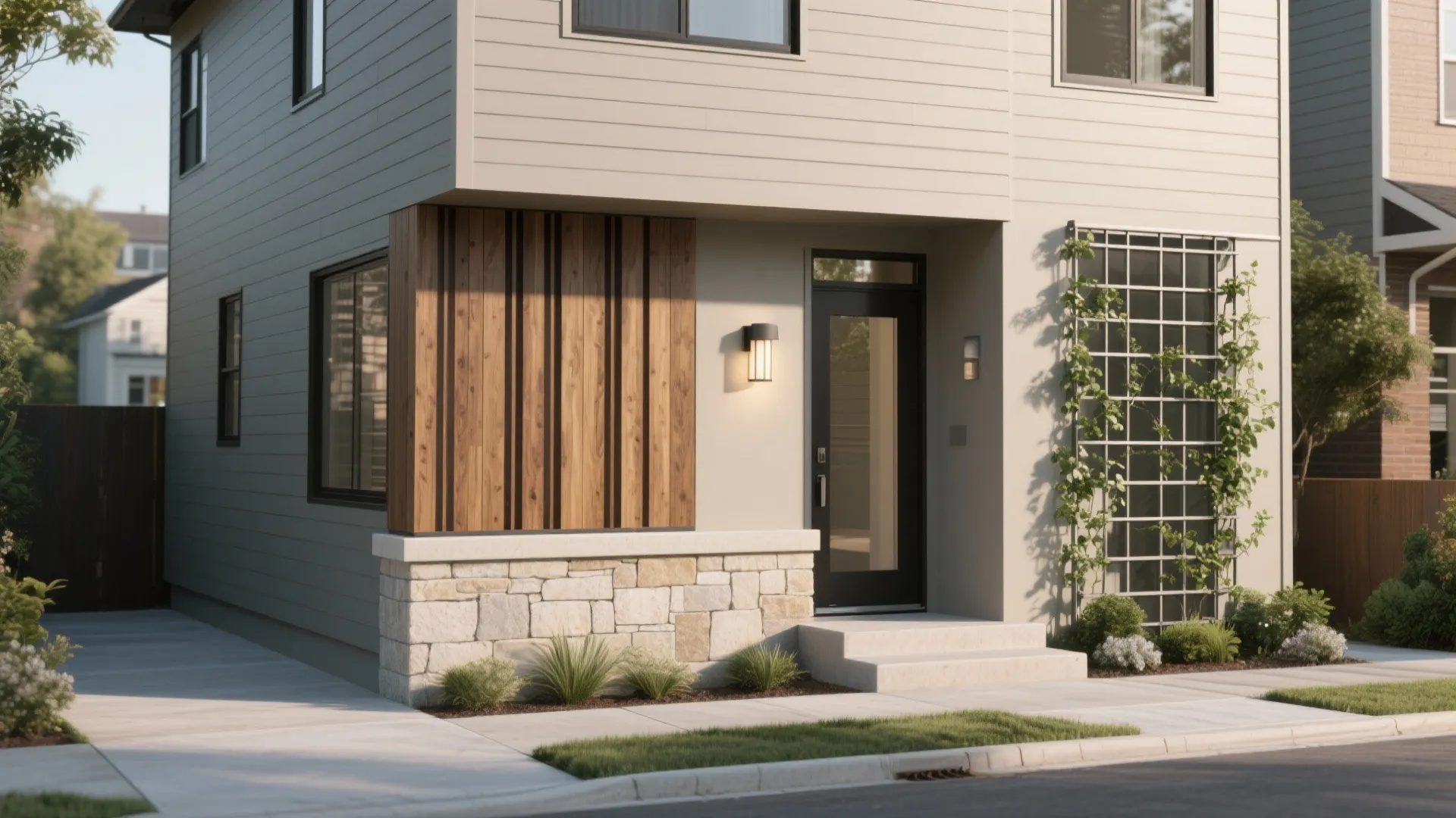 Outside House Wall Design: 5 Fresh Ideas: A senior designer’s five curb‑appeal moves for small façades that punch above their weight