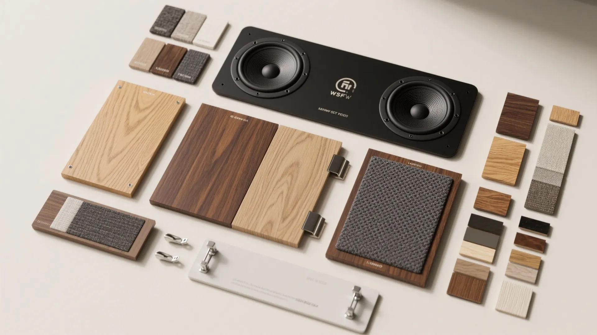 4. Removable face-plates that match millwork