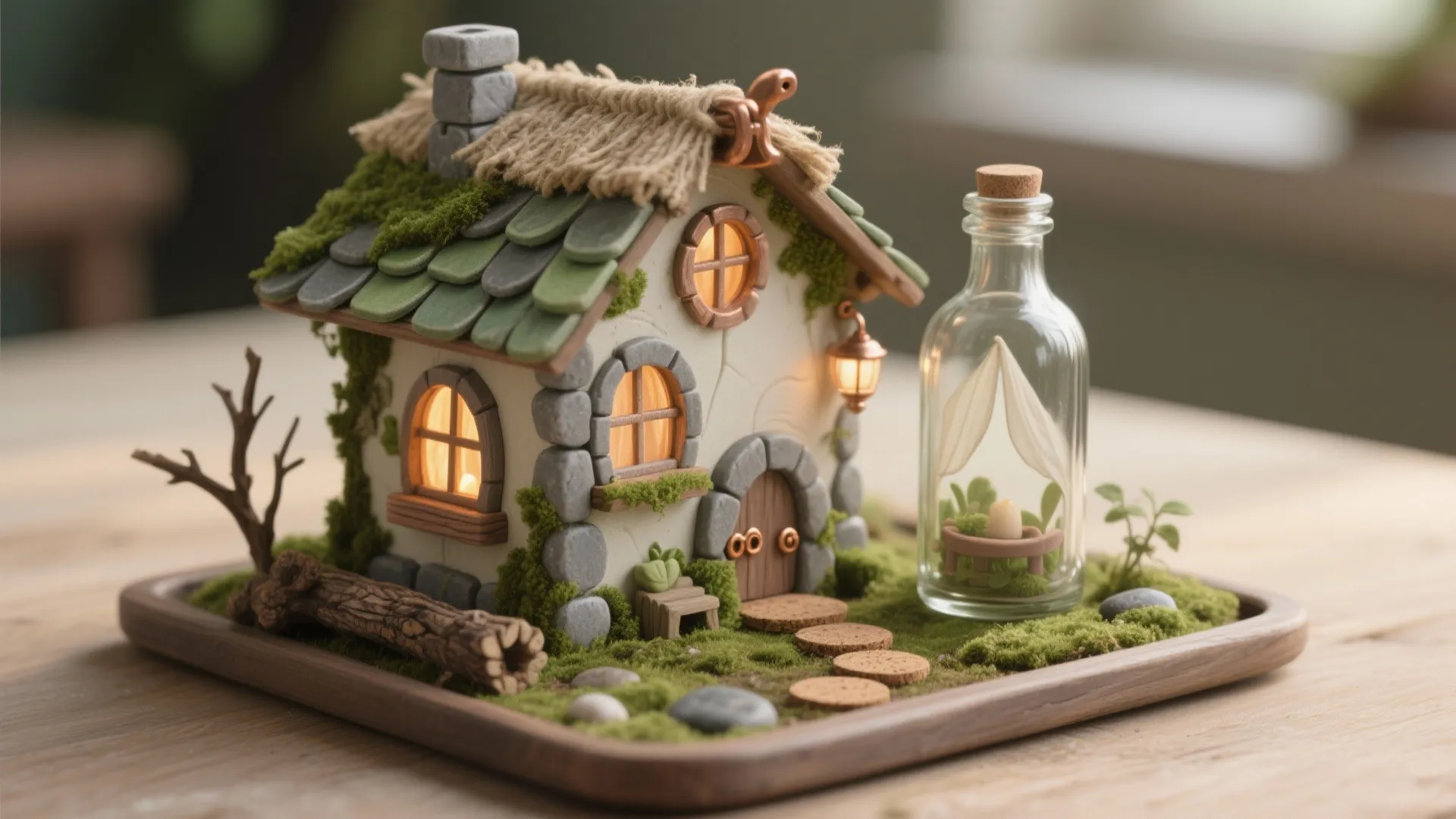 Bottle DIY Fairy House: Crafting Magic from Everyday Items: Fast-Track Guide to Creating a Bottle DIY Fairy House in Just 1 Minute