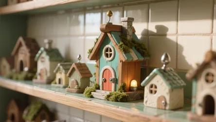 Painted Fairy Houses: 5 Tiny Ideas