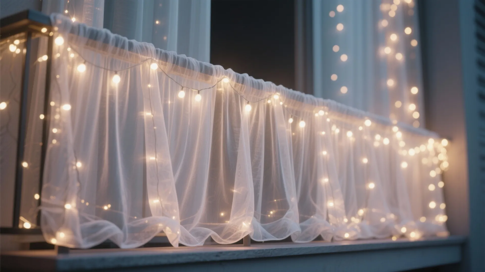 Fairy Light Drapes