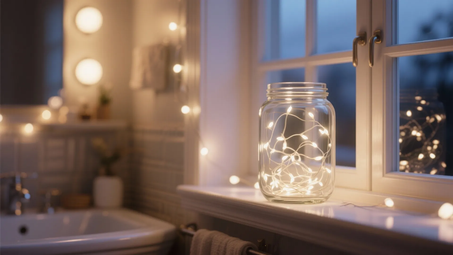 10. Fairy Light Jars