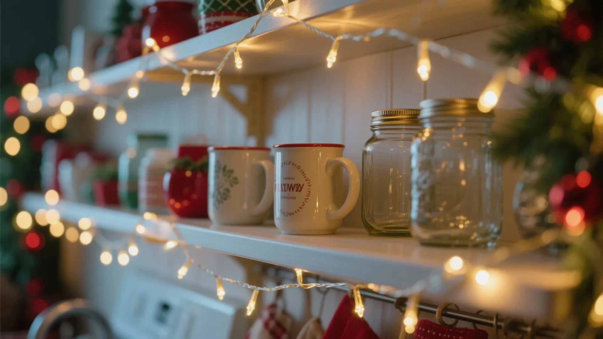 1. Warm Lighting with Fairy Strings