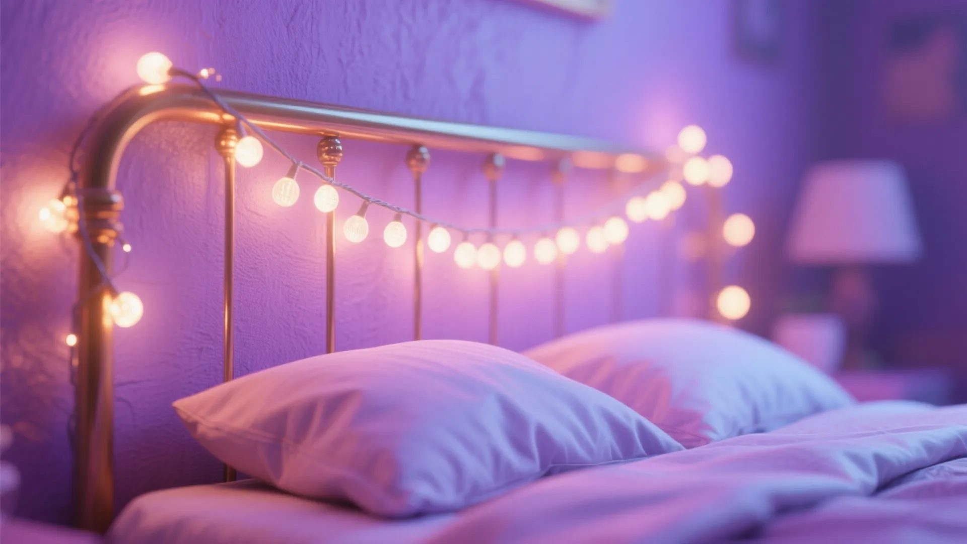 Tip 4: String Lights & Mood Lamps