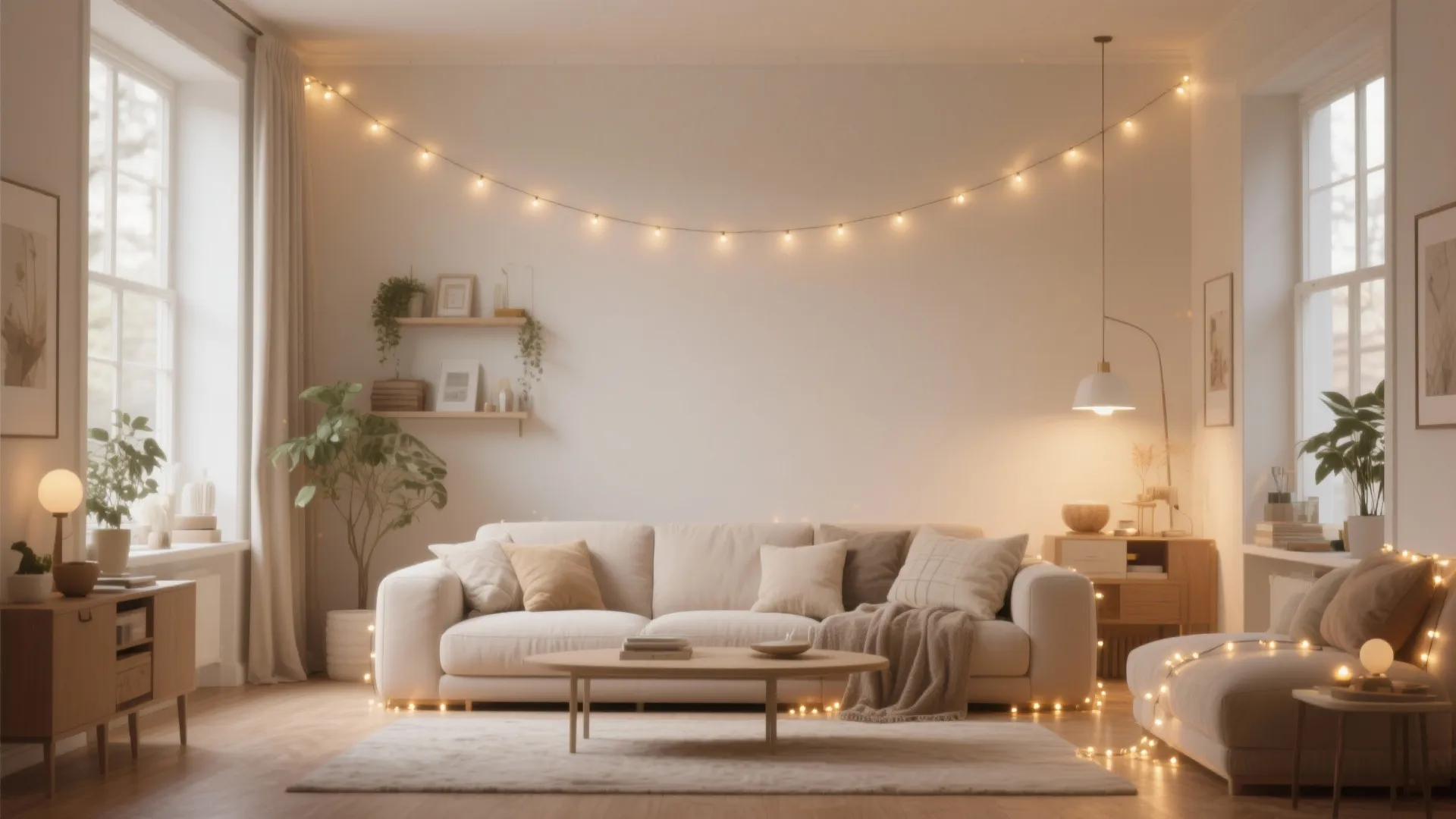 10 Fairy Lights Living Room Ideas: Cozy, Creative, and Trendy Ways to Style Fairy Lights in Your Living Room