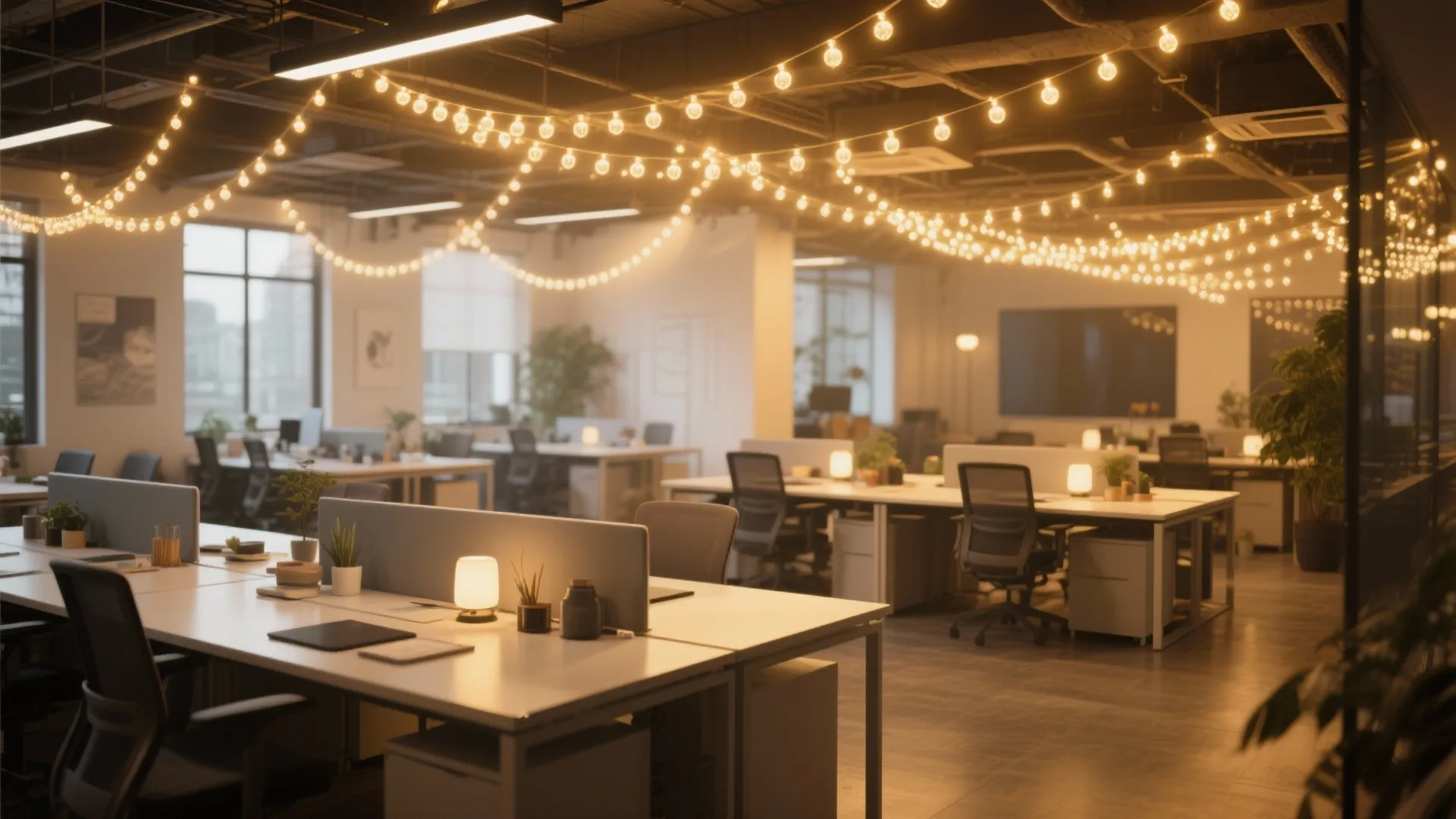 5. Cozy Lighting with Fairy String Lights