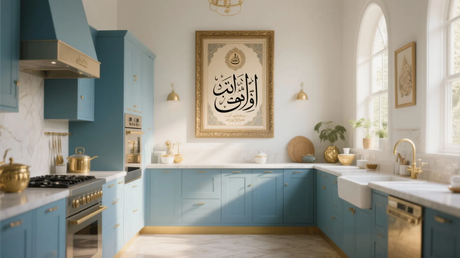 5. Wall Art with Tradition