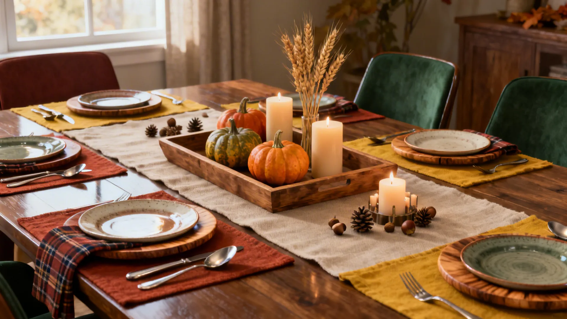 5 Fall Dining Table Decorating Ideas