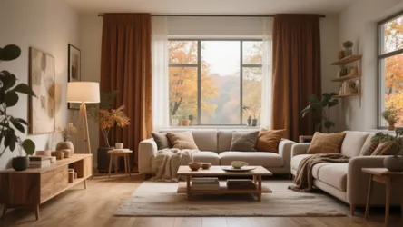 10 Fall Curtain Ideas for a Cozy Living Room