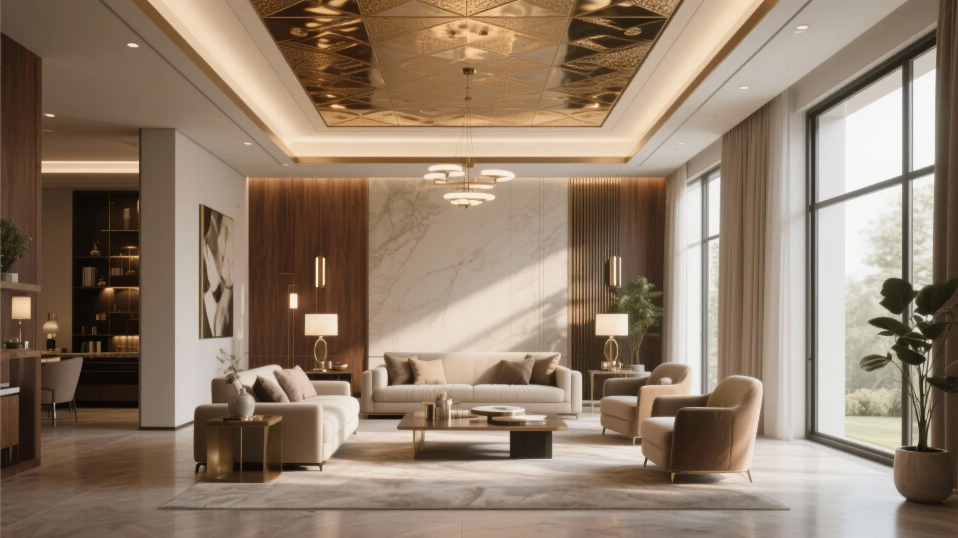 5 False Ceiling Design Ideas for Drawing Rooms