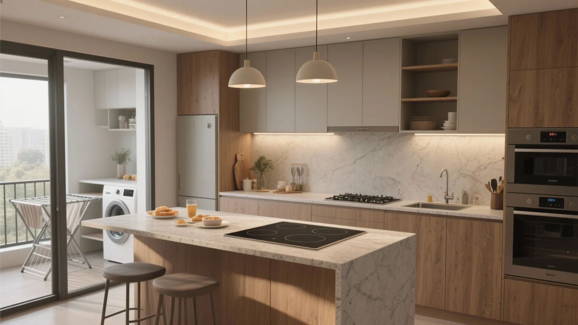 Family‑first kitchen and utility that work all day