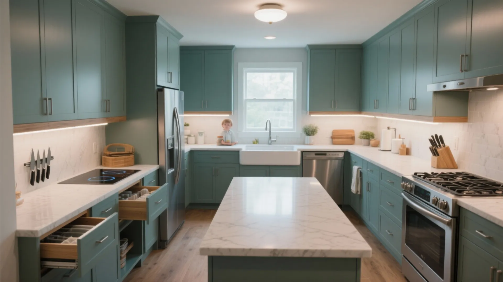 Hot Mom Kitchen Design: Clever Space-Saving Tips: 1 Minute to Maximize Your Kitchen’s Storage & Style