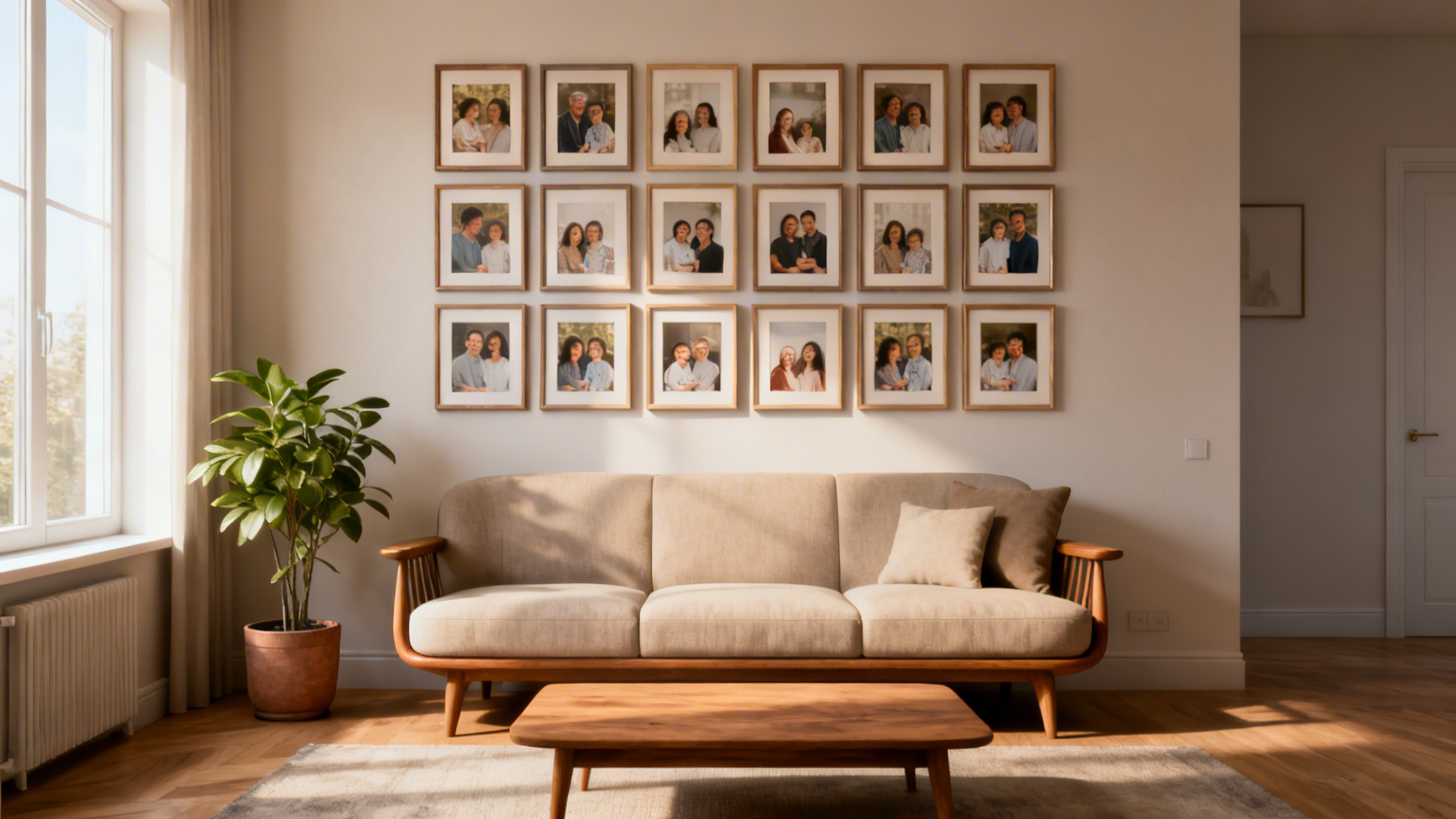 5 Family Picture Wall Ideas for Living Rooms