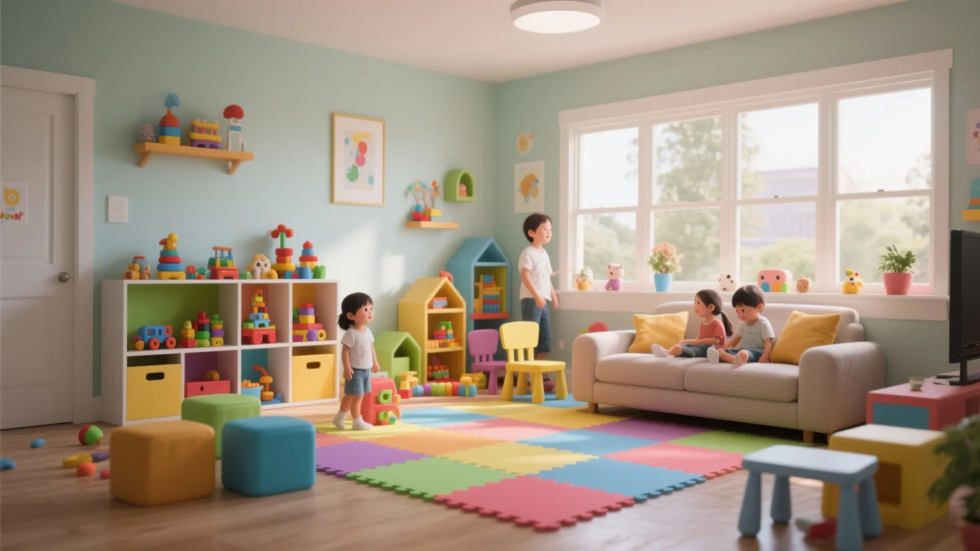 9. Family Playroom Conversion