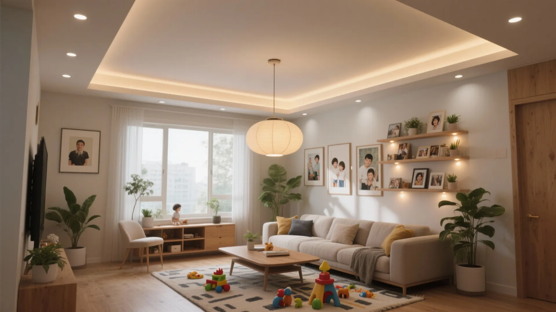 5 Family Room Ceiling Lighting Ideas: Creative and practical ceiling lighting ideas for family rooms, from layered lighting to budget-friendly upgrades