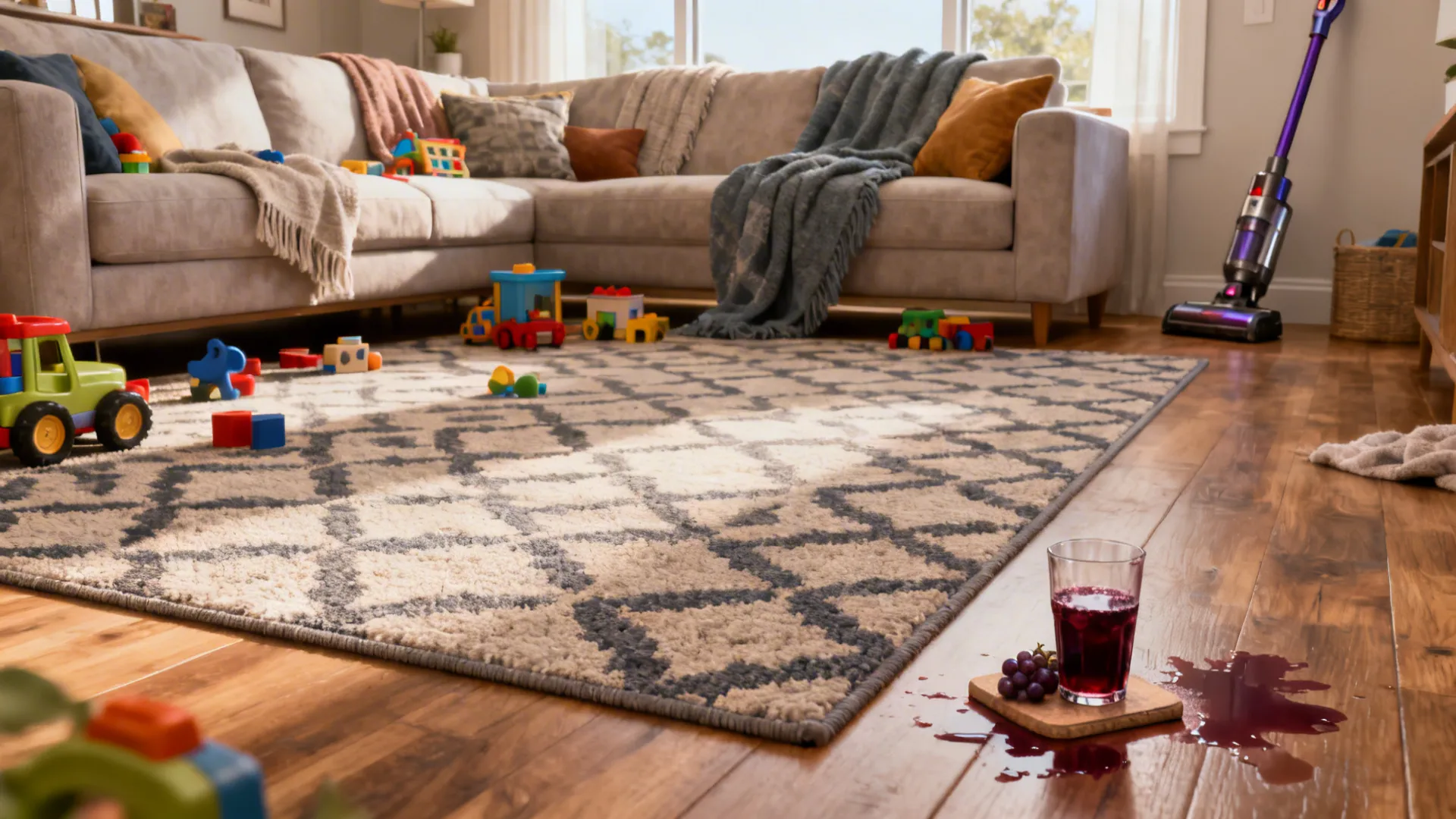 5 Best Living Room Rugs for Families