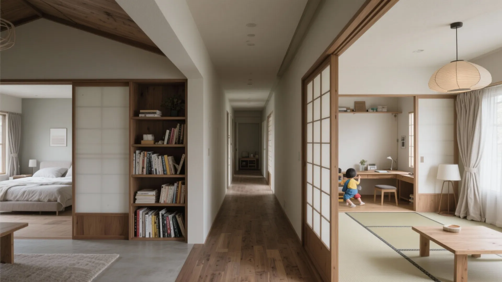 Tips 3: 5LDKの“家族ゾーニング”—静と動を分ける（動線計画・収納技巧）