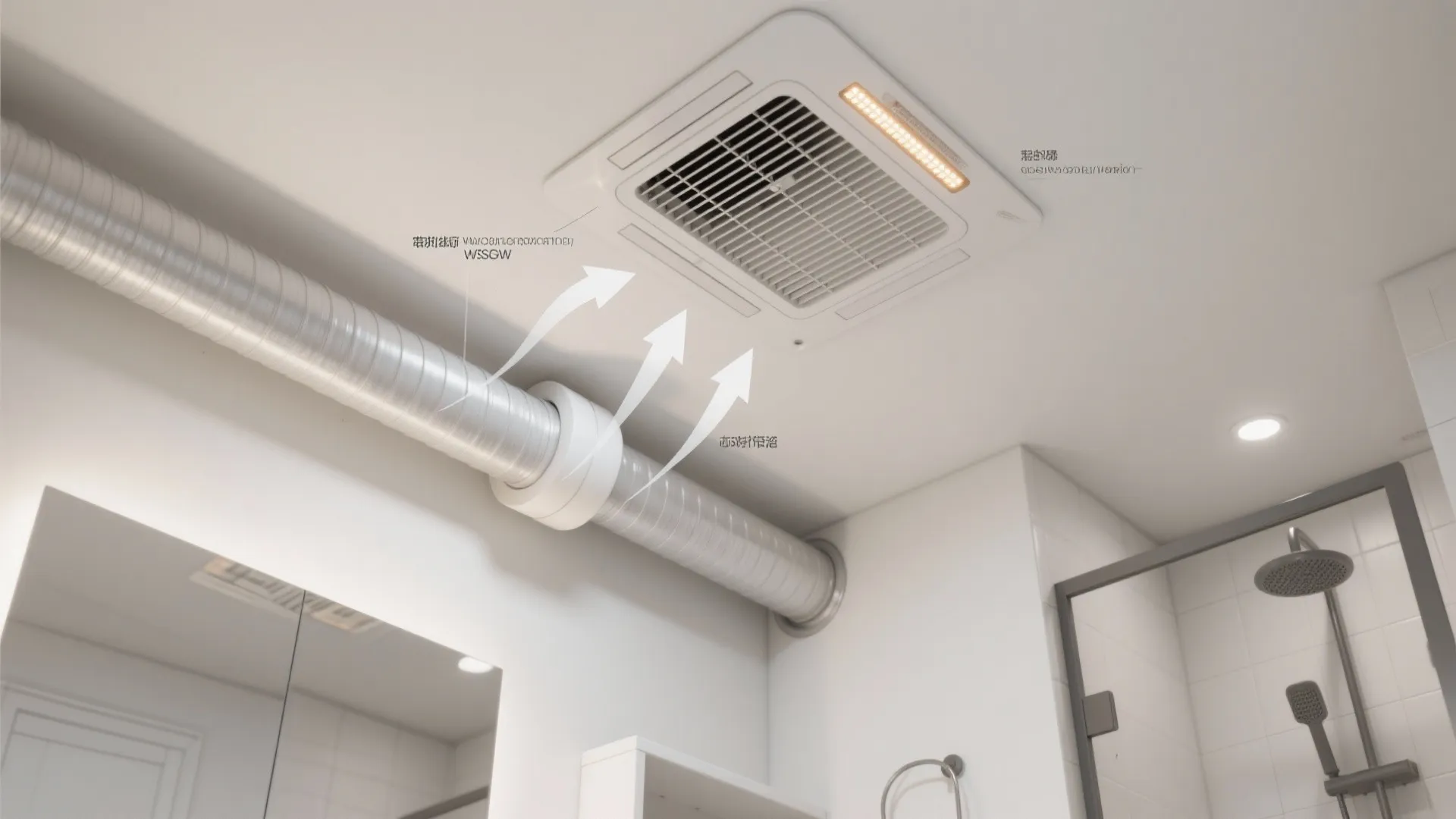 Ventilation + Light Combo in a Shallow Ceiling