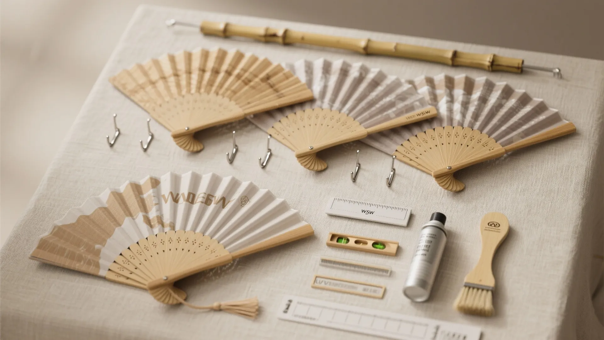 Hand-Fan Feature Wall with Meaningful Stories