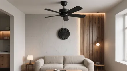 5 Ceiling Fan Wall Design Ideas