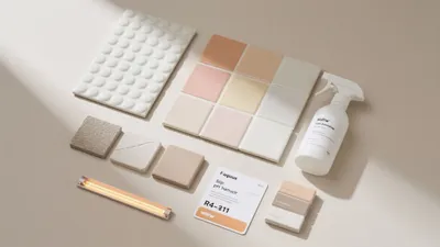 Soft Pastel Tile Collection for Modern Bathrooms