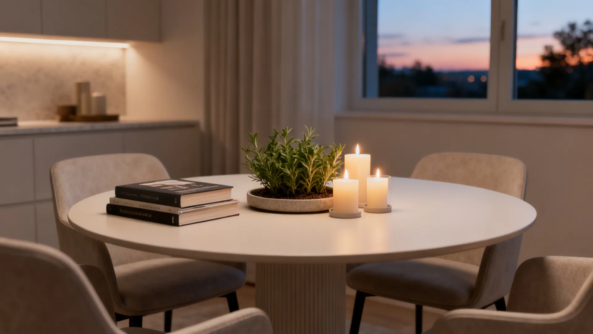 Collage of small-table centerpiece examples illustrating FAQ scenarios