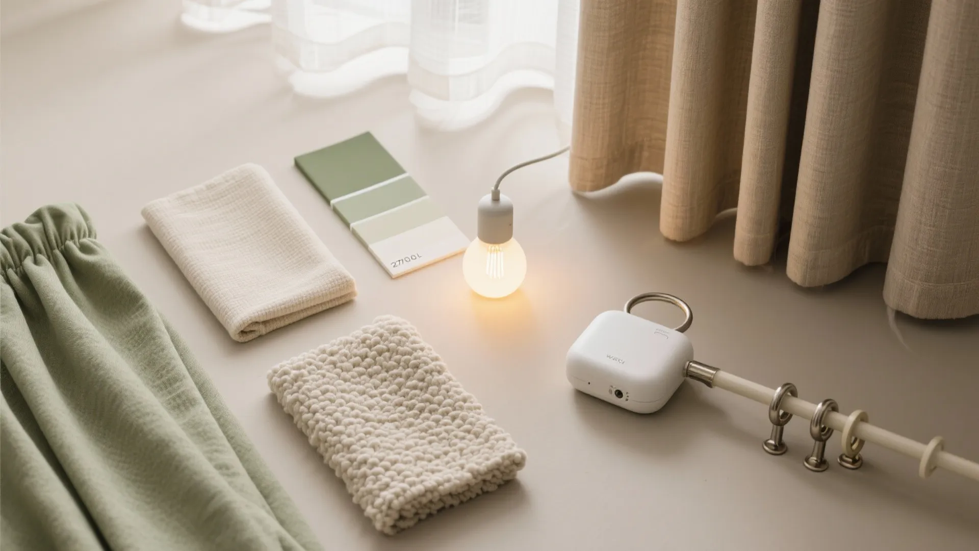 Light, color, and acoustics for better sleep