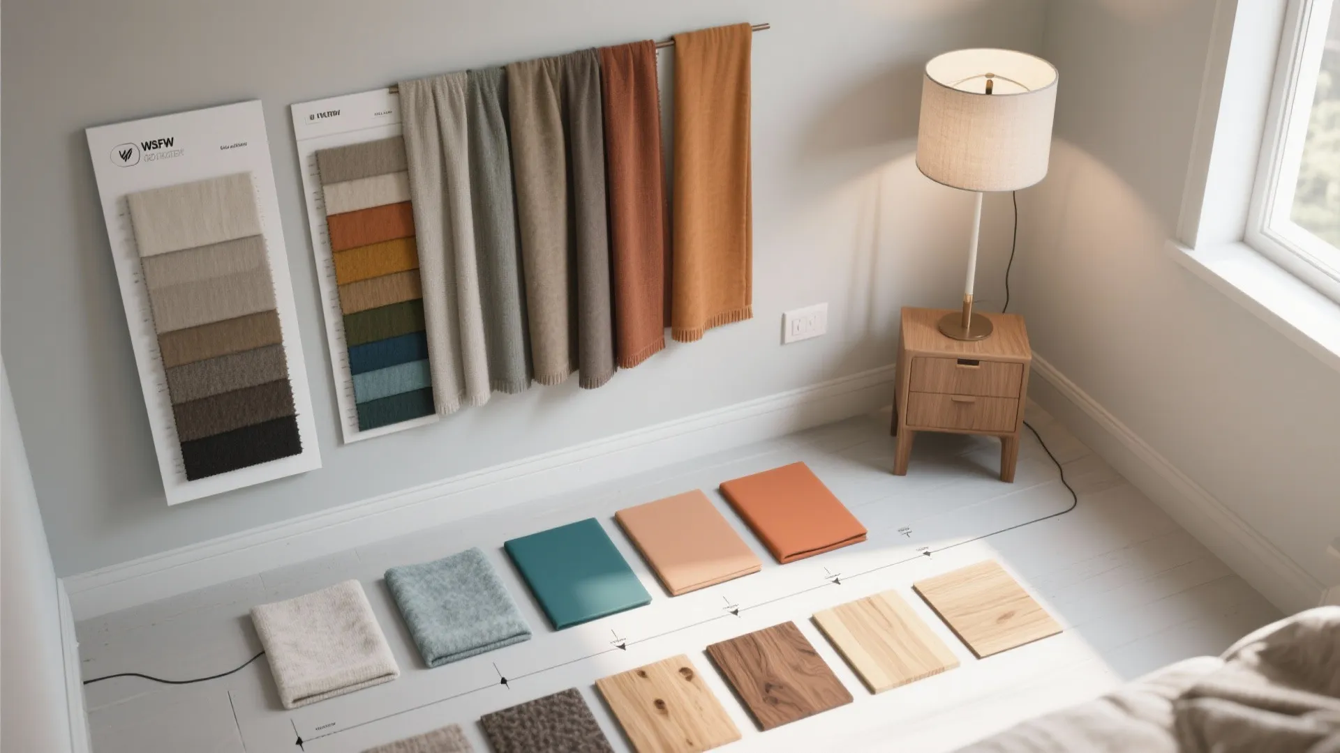 8) How should I test paint before committing?