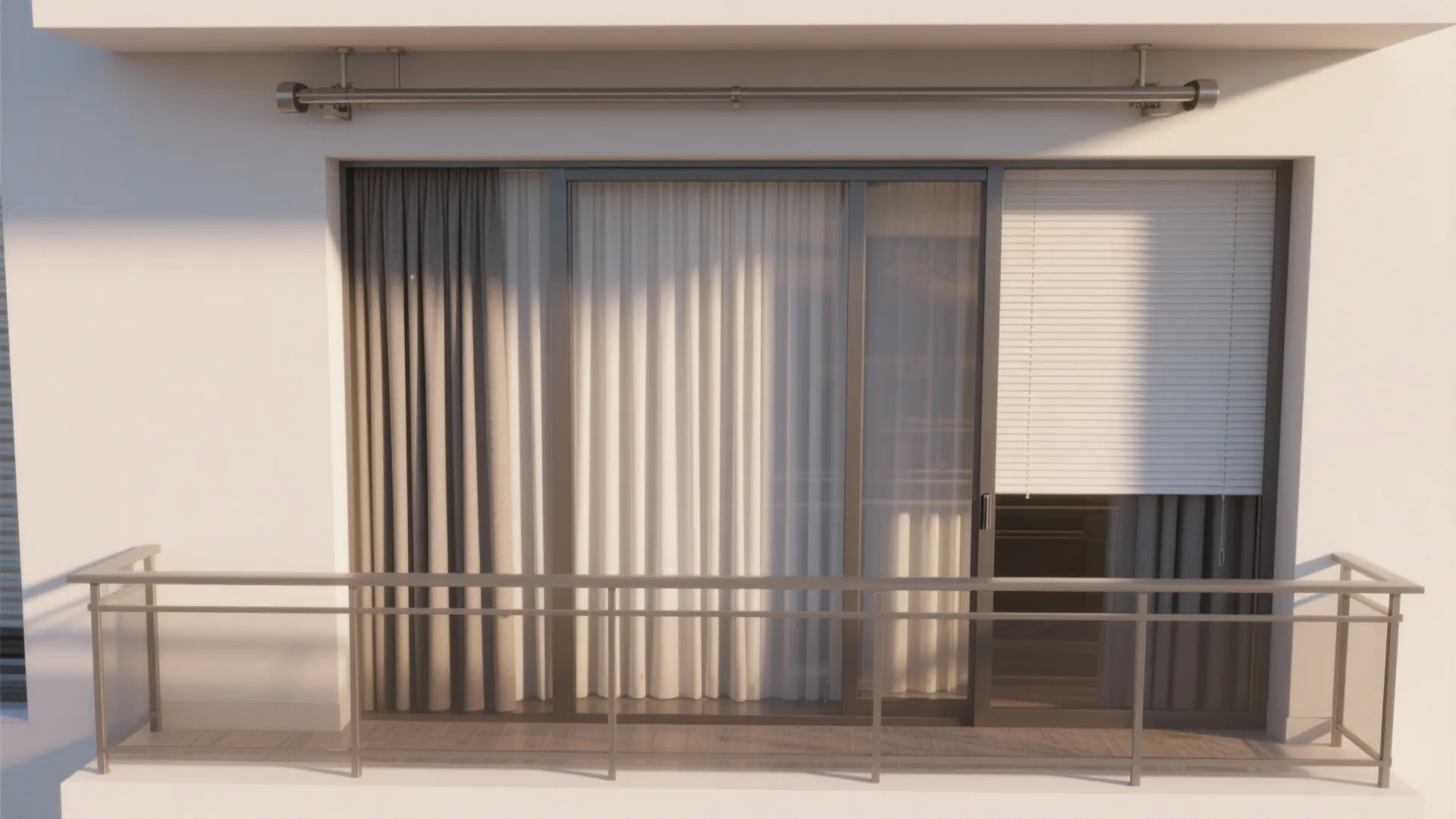 8) What about building codes or safety standards for balcony curtains?