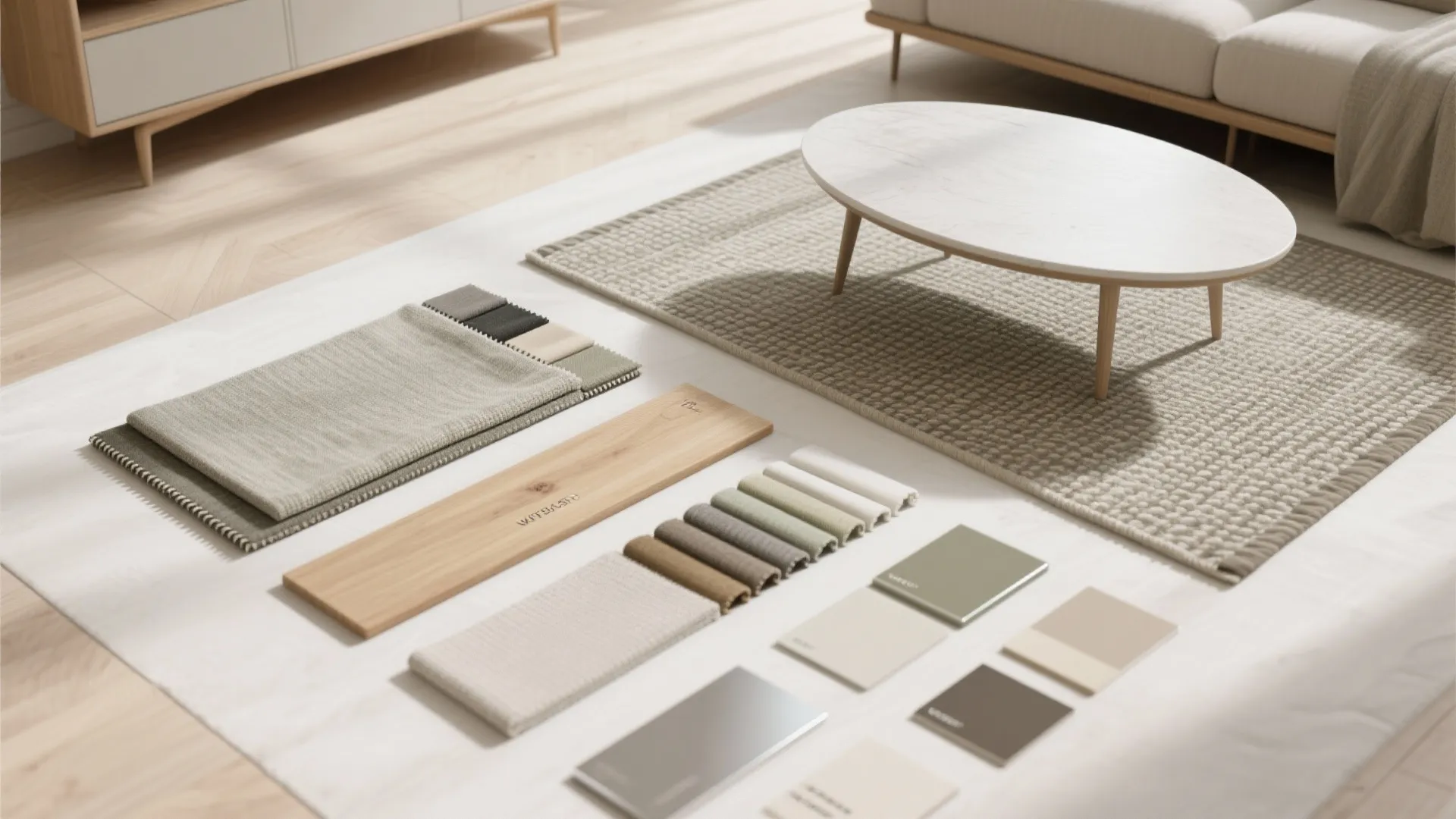 8) What rug size should I use with two sofas in a small living room?