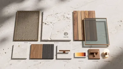 Modern Material Palette for Luxury Interiors