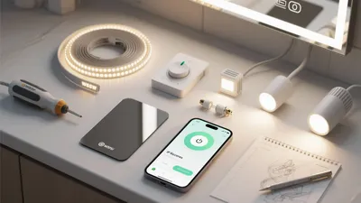 Smart Home Lighting Setup for Modern Workspaces