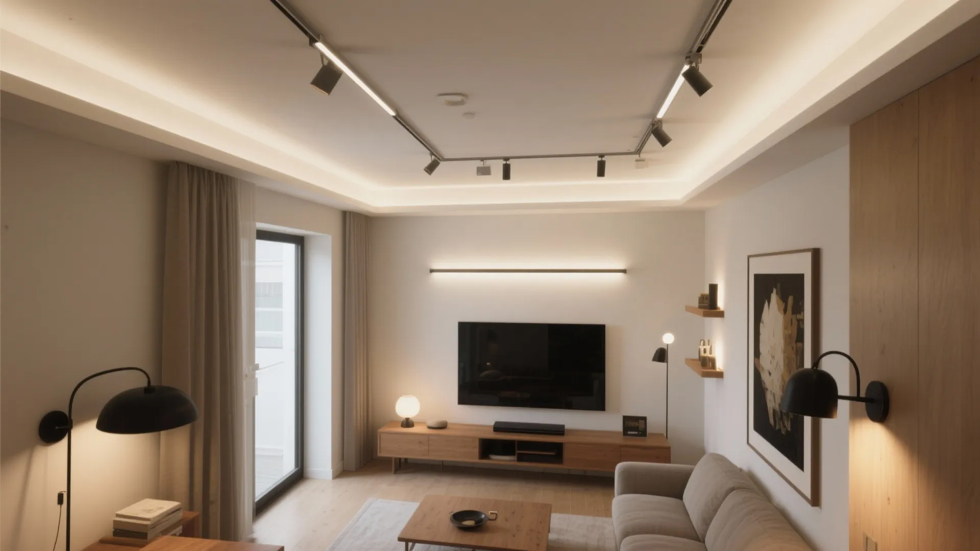 8) Can I plan living room ceiling design ideas before construction?