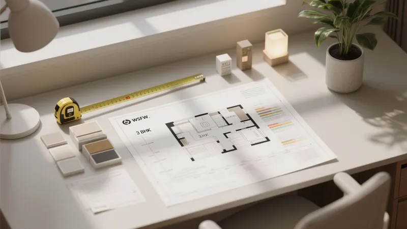 Home Office Design with Natural Light and Functional Layout