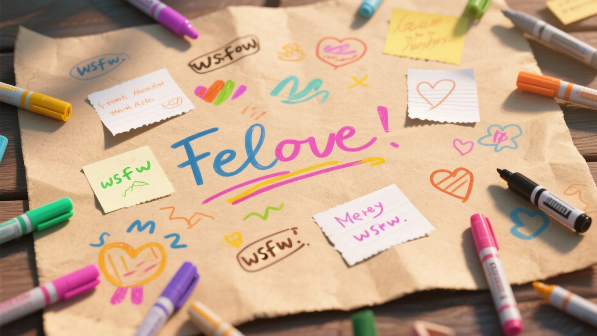 3. Handwritten Farewell Messages