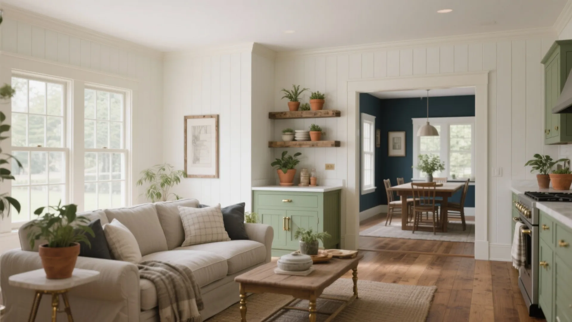 Paint Colors for Farmhouse Interior — 5 Inspiring Palettes: Practical, cozy paint palettes I use in real farmhouse projects for small and large spaces