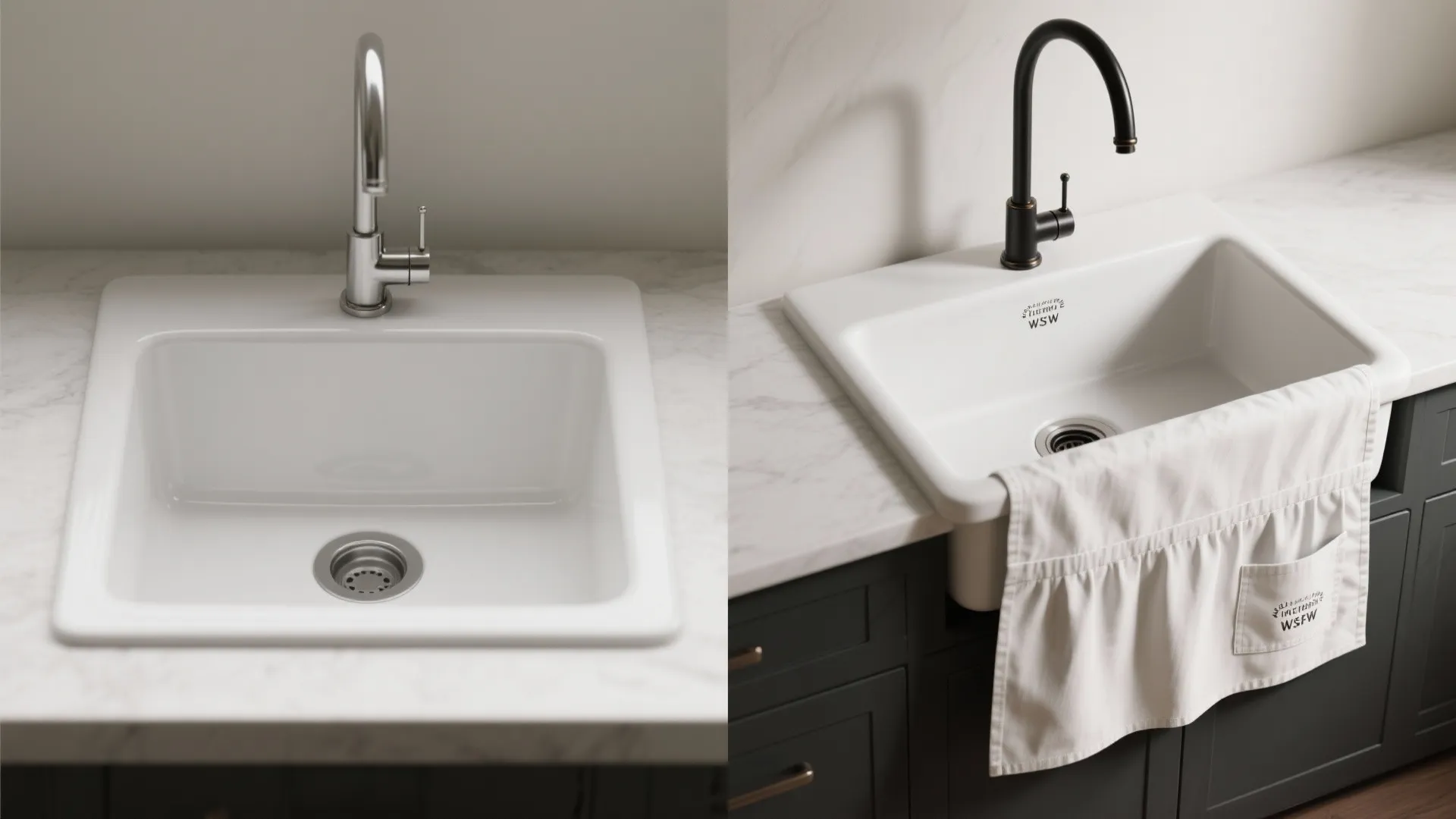 3. Combine with a farmhouse sink for vintage-modern charm