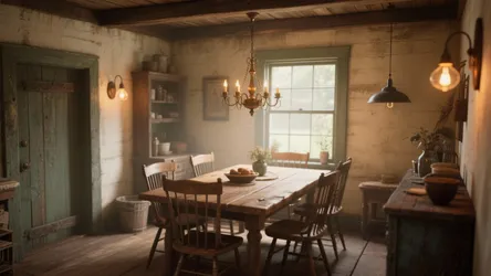 10 Farmhouse Dining Room Lighting Ideas