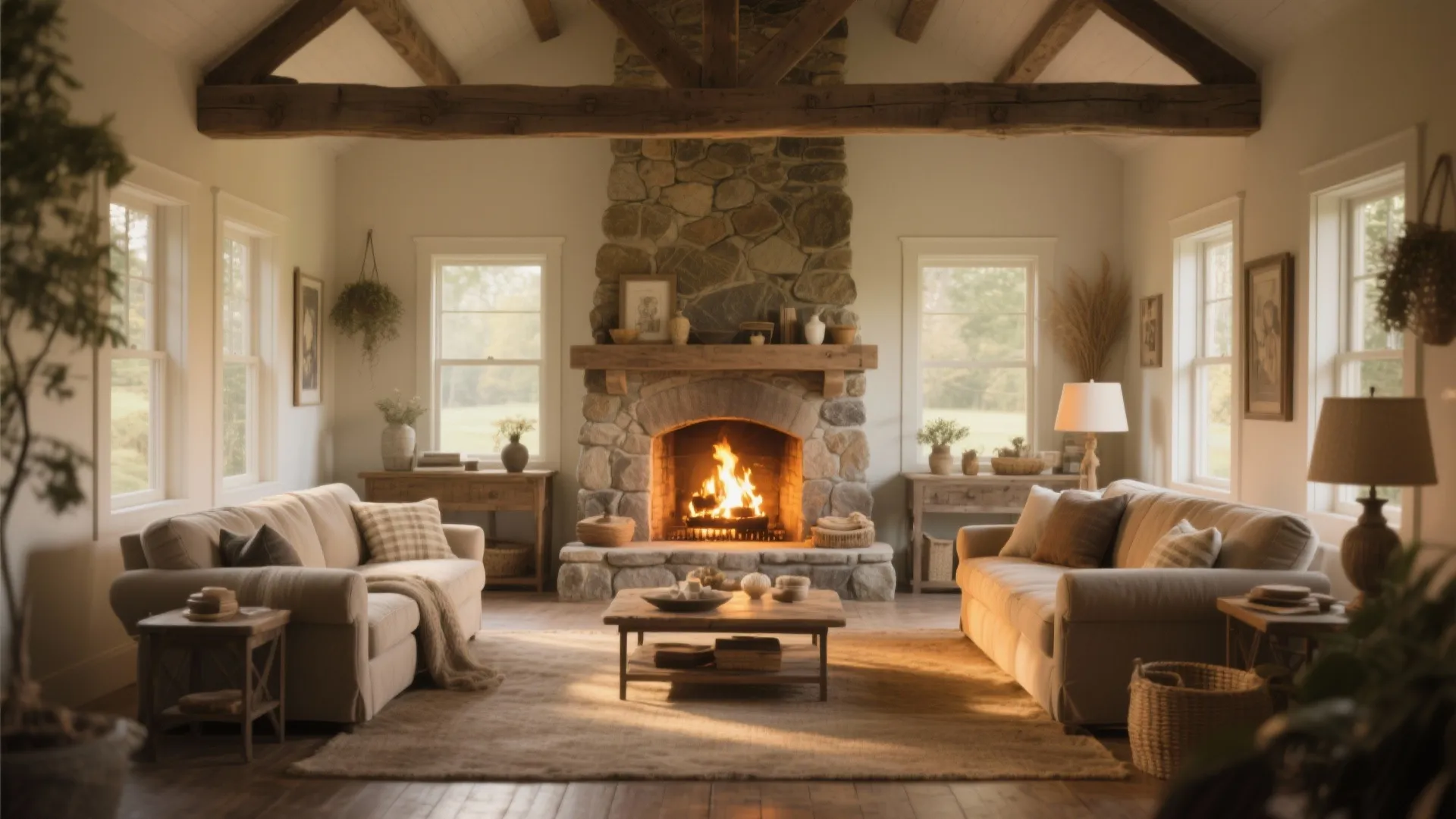 8. Fireplace as the Focal Point