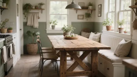 5 DIY Farmhouse Table Ideas