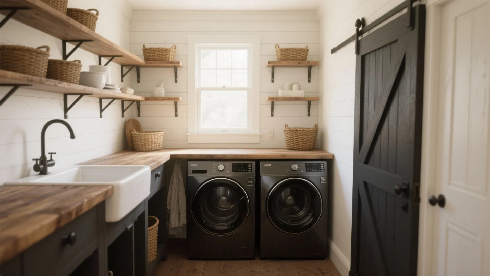 Farmhouse Laundry Room Ideas: 5 Rustic Inspirations: Cozy, practical farmhouse laundry ideas I’ve used in tiny utility rooms