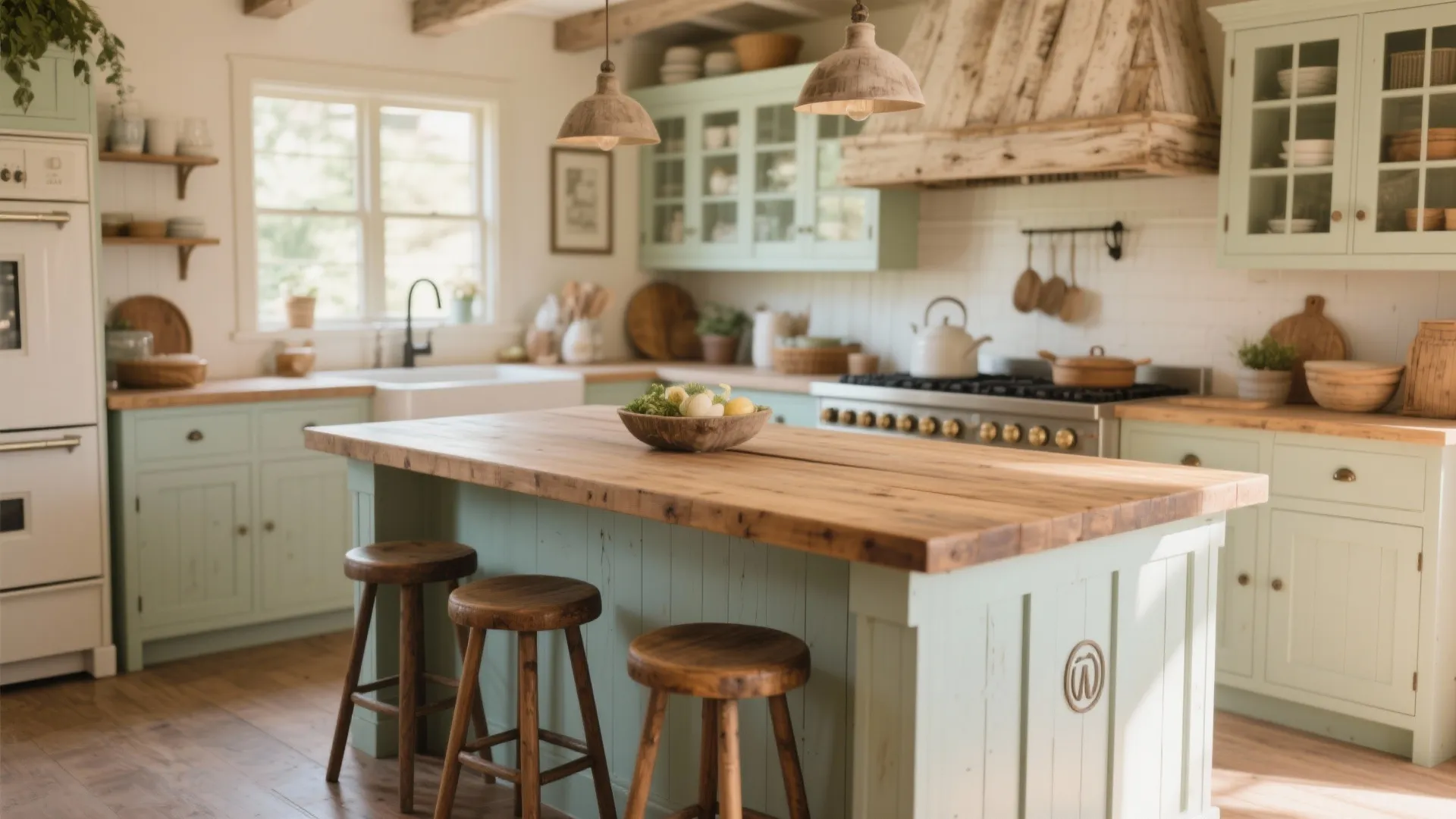 9. Functional Kitchen Island