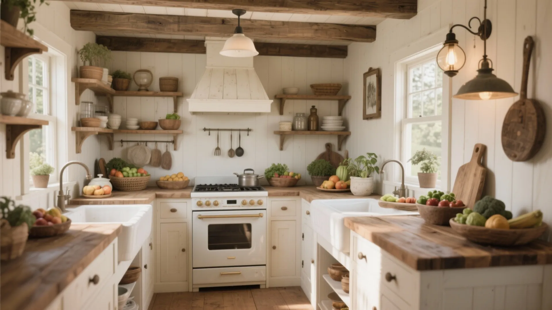 10 Farmhouse Kitchen Color Ideas: Rustic Charm Meets Fresh Color Palettes for Your Dream Kitchen