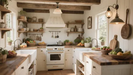 10 Farmhouse Kitchen Color Ideas