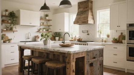 10 Farmhouse Kitchen Island Ideas