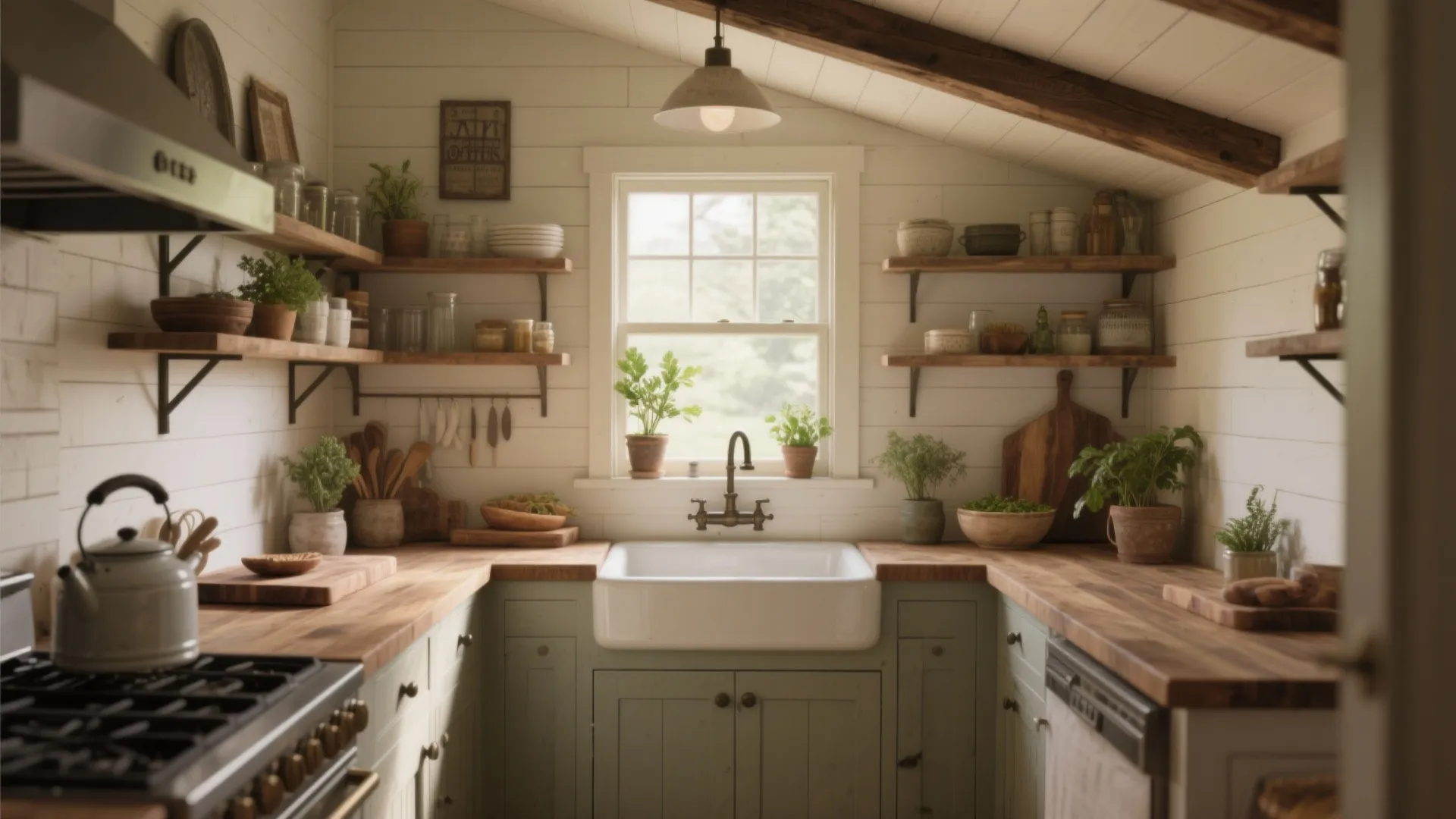 10 Farmhouse Country Kitchen Ideas