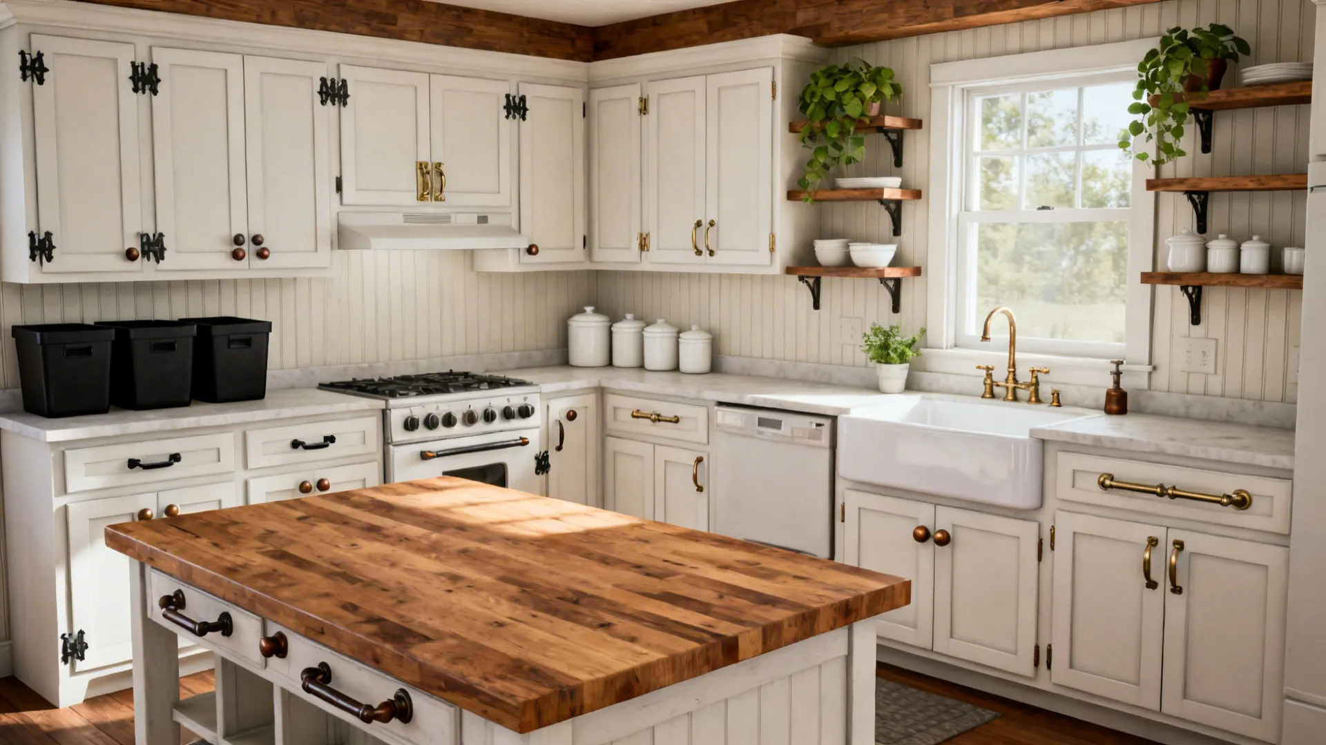 5 Farmhouse Kitchen Cabinet Hardware Ideas