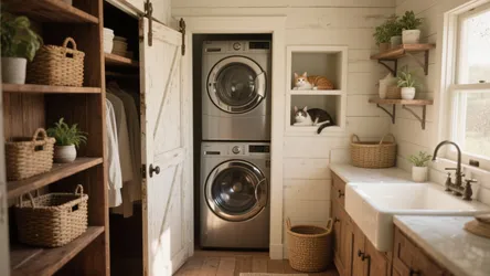 5 Farmhouse Laundry Room Ideas