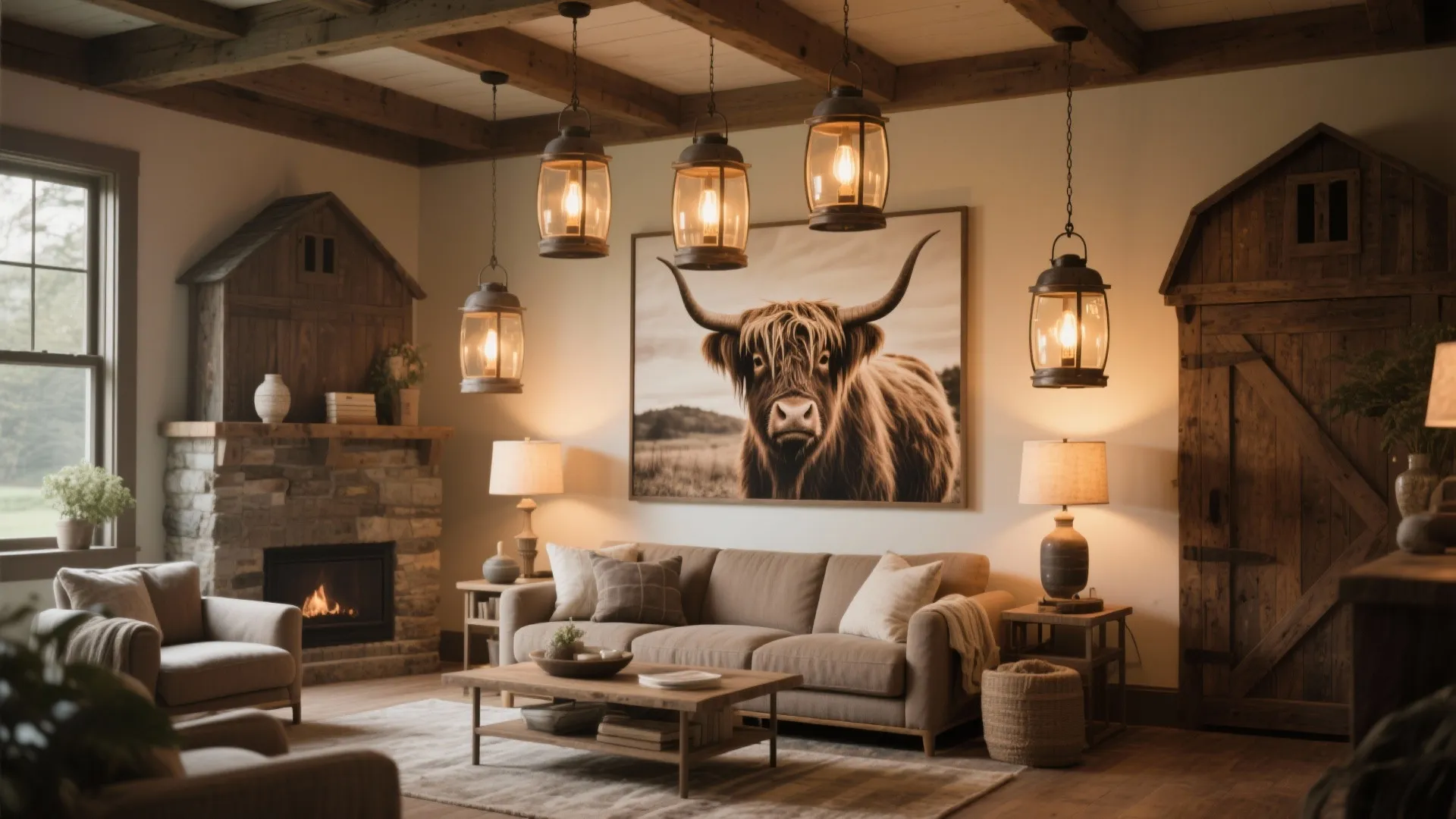 5. Farmhouse Lighting
