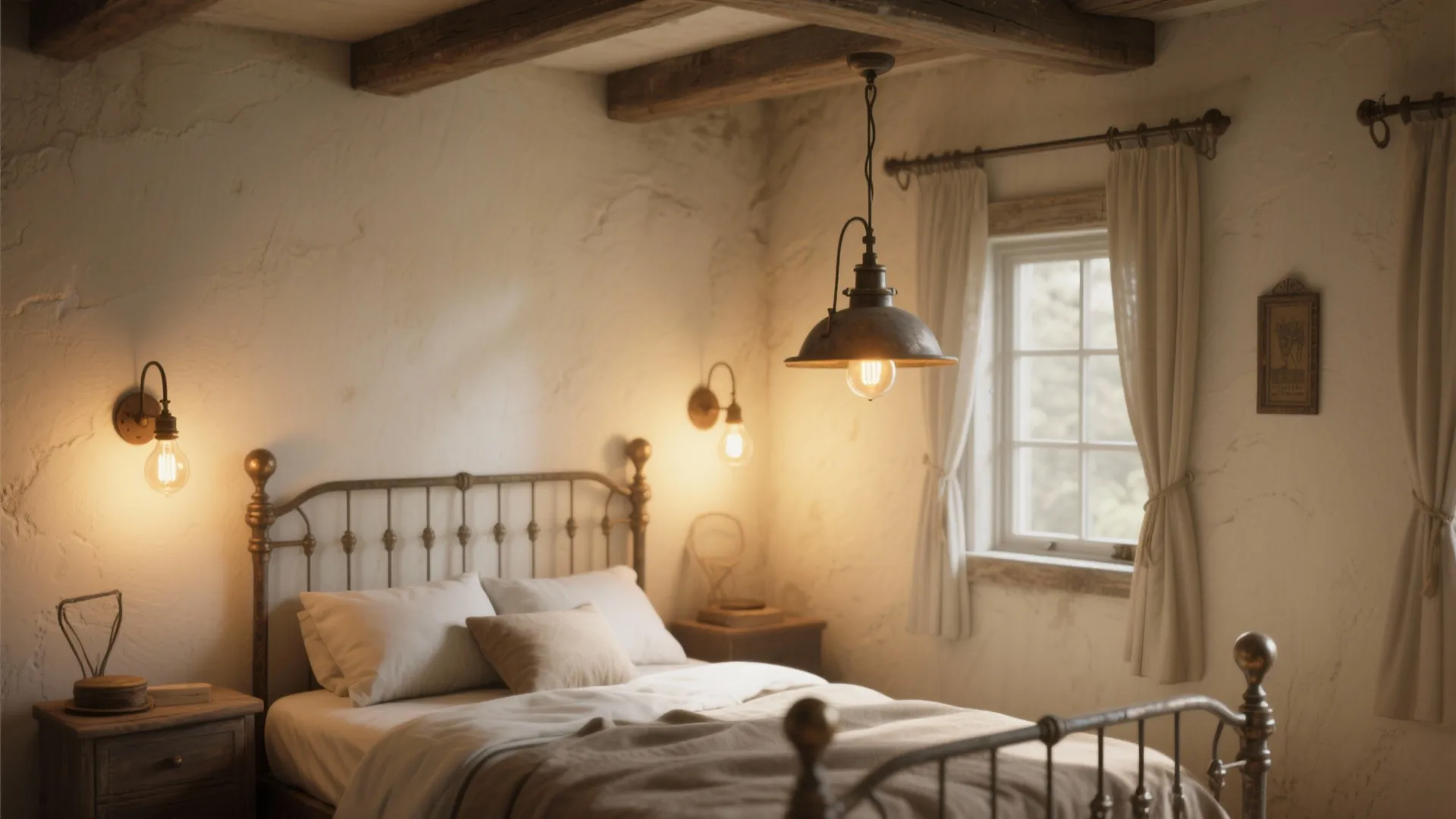 Tip 2: Soft, Farmhouse-Inspired Lighting